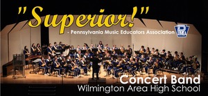 High School Concert Band Achieves Highest Possible Rating